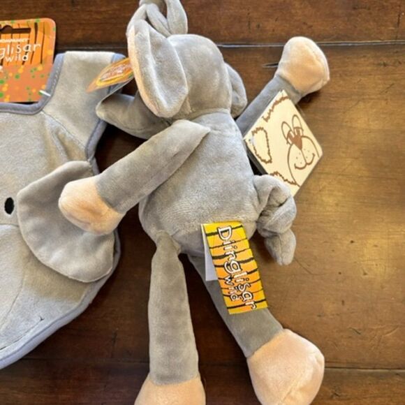 NWT Swedish baby gift set - bib, musical plush, booties - Picture 3 of 4